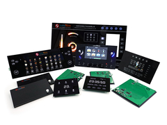 পলিয়েস্টার এইচএমআই ক্যাপাসিটিভ মেমব্রেন সুইচ গৃহস্থালী যন্ত্রপাতির জন্য